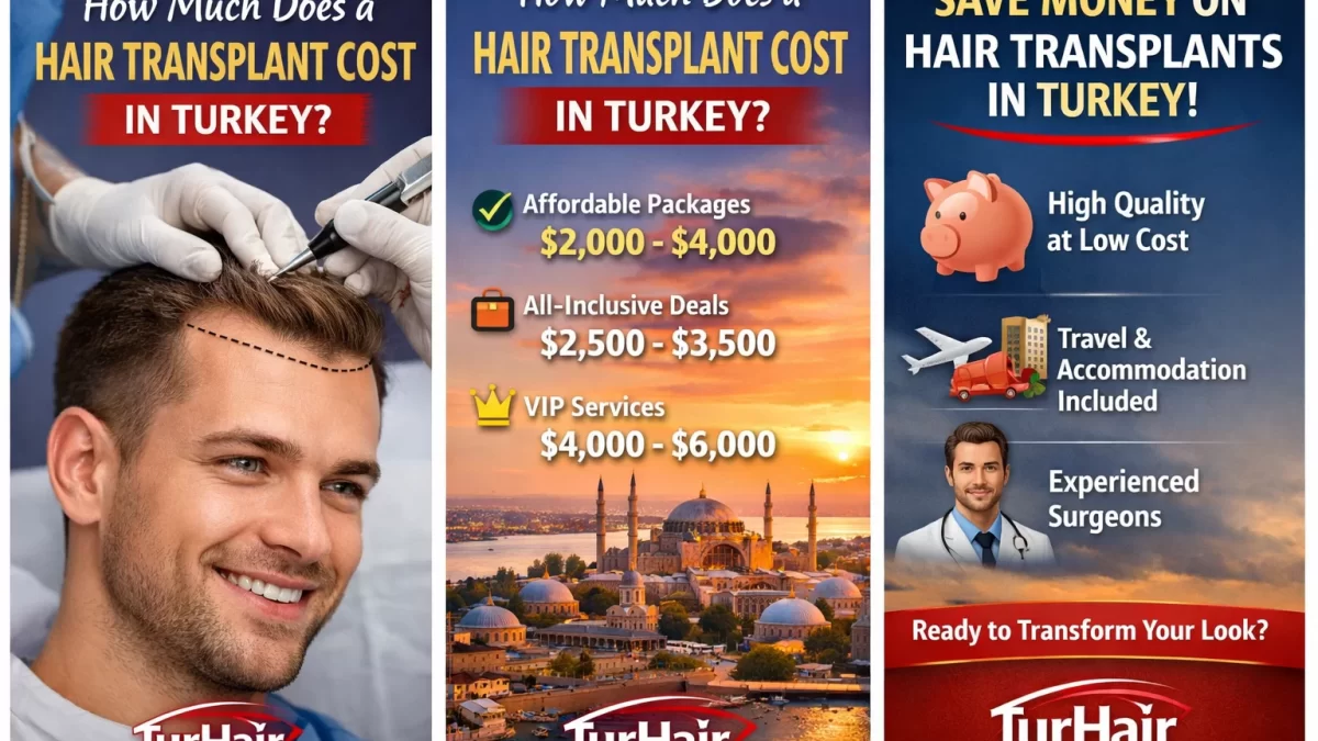 Hårtransplantasjon i Tyrkia pris – Turhair Dr Demir klinikk med naturlige resultater og legeutført kanalåpning
